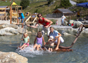 Wasserspaß im Murmlipark Serfaus